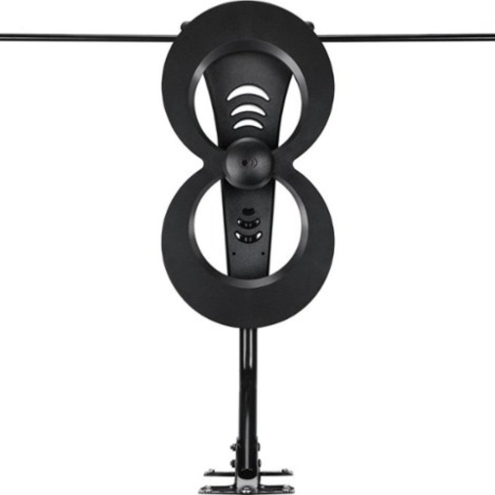 Antennas Direct - ClearStream 2MAX Indoor/Outdoor HDTV Antenna - Black
